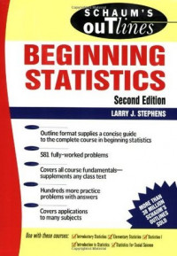 Image of theory and problems of beginning statistics