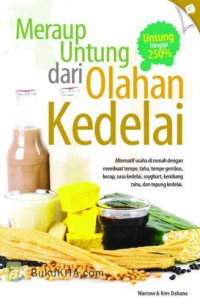 Image of meraup untung dari olahan kedelai