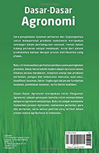 Image of dasar-dasar agronomi