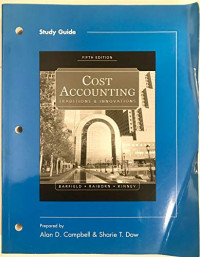 Image of cost accounting taditions & innovations